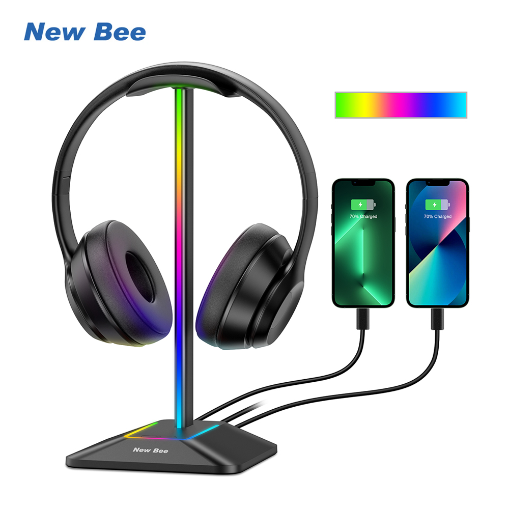 Gaming Setup Desk - Nova abelha z8 rgb fones de