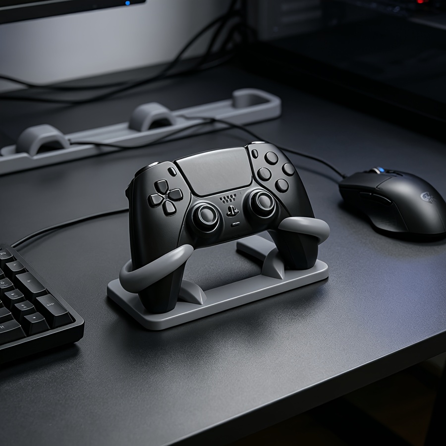 Gaming Setup Desk - Suporte Minimalista para Controle de Jogo,