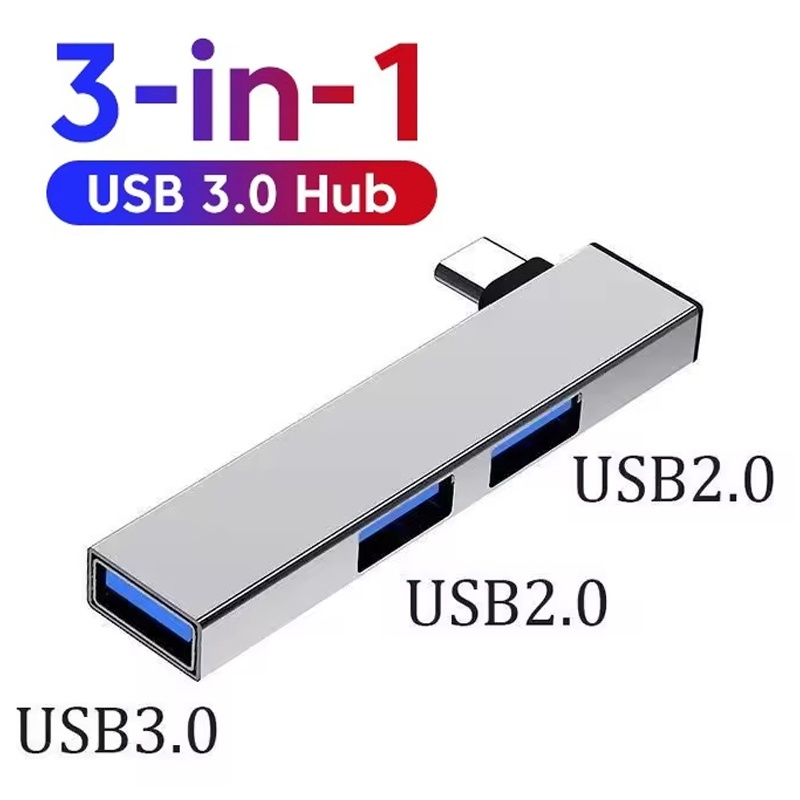 Desk Setup Usb Hub - Hub USB 3.0 3 em 1