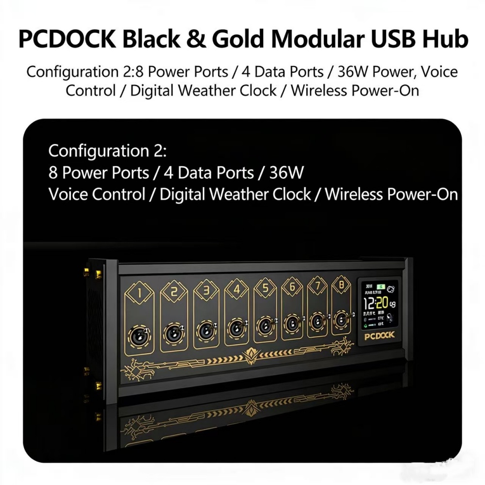 Desk Setup For Laptop - Bloco de Energia USB PCDOCK com