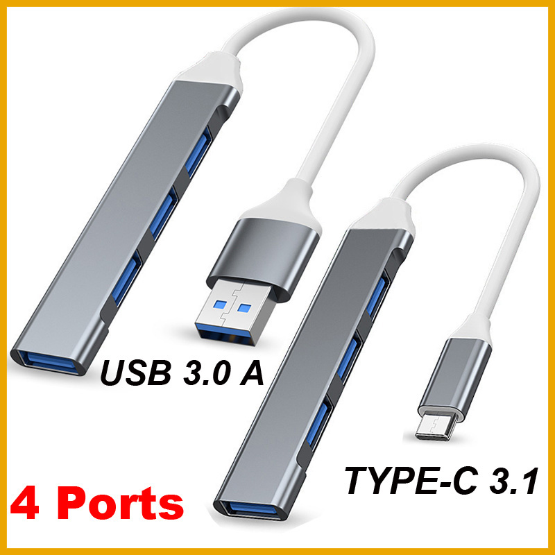 Desk Setup Usb Hub - Hub USB 3.0 TIPO-C 3.1 com