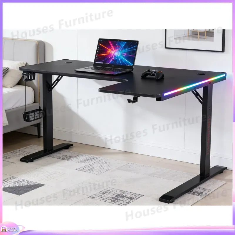 Desk Setup Pc - Mesa de Jogos Grande de 160cm