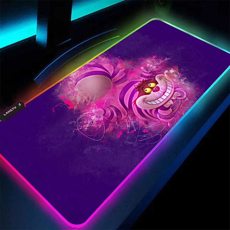 Desk Setup For Laptop - Grande mouse pad rgb a-aletas no