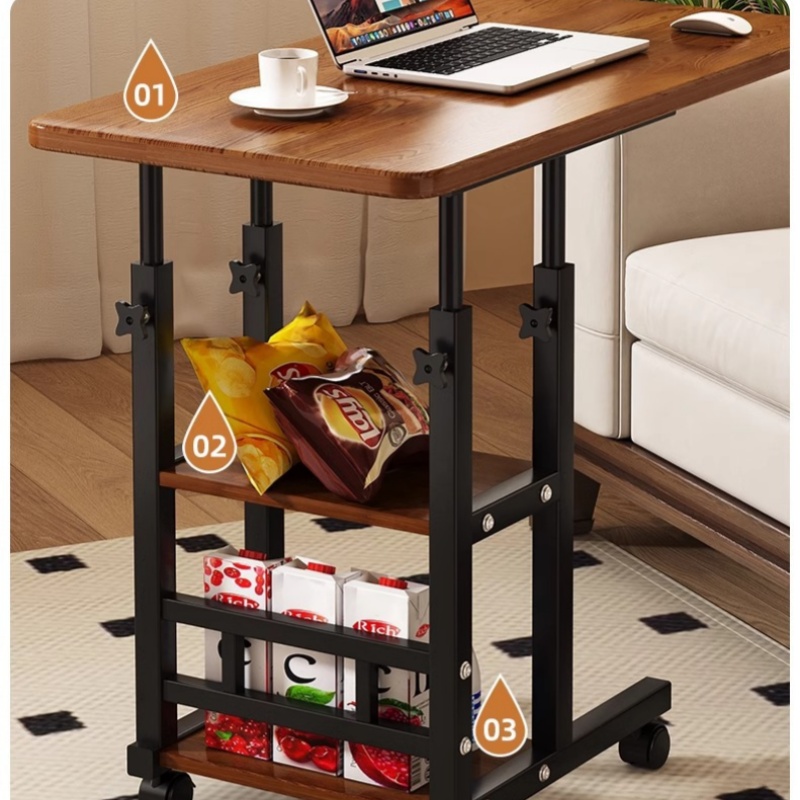 Mesa de Cabeceira Móvel com El - Desk Setup For Laptop avaliação e preço