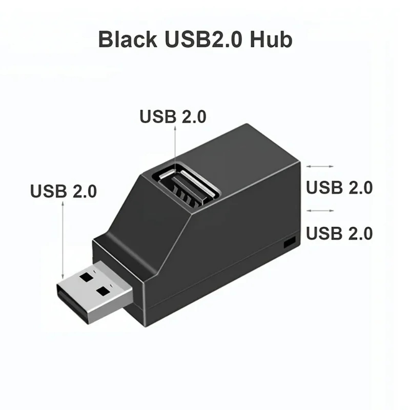 Hub USB 3.0 2.0 Rotativo com 3 - Desk Setup Usb Hub avaliação e preço