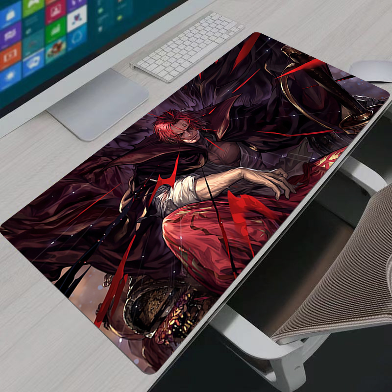 Uma peça shanks mouse pad gran - Desk Setup Carpet avaliação e preço