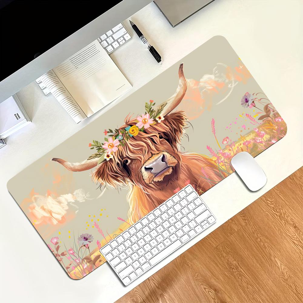 Mouse Pad Floral Vintage Highl - Desk Setup Laptop And Pc avaliação e preço
