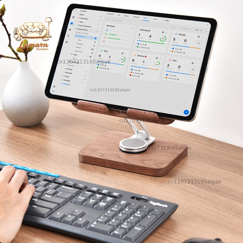 Suporte para iPad em Nogueira  - Desk Setup With Ipad avaliação e preço