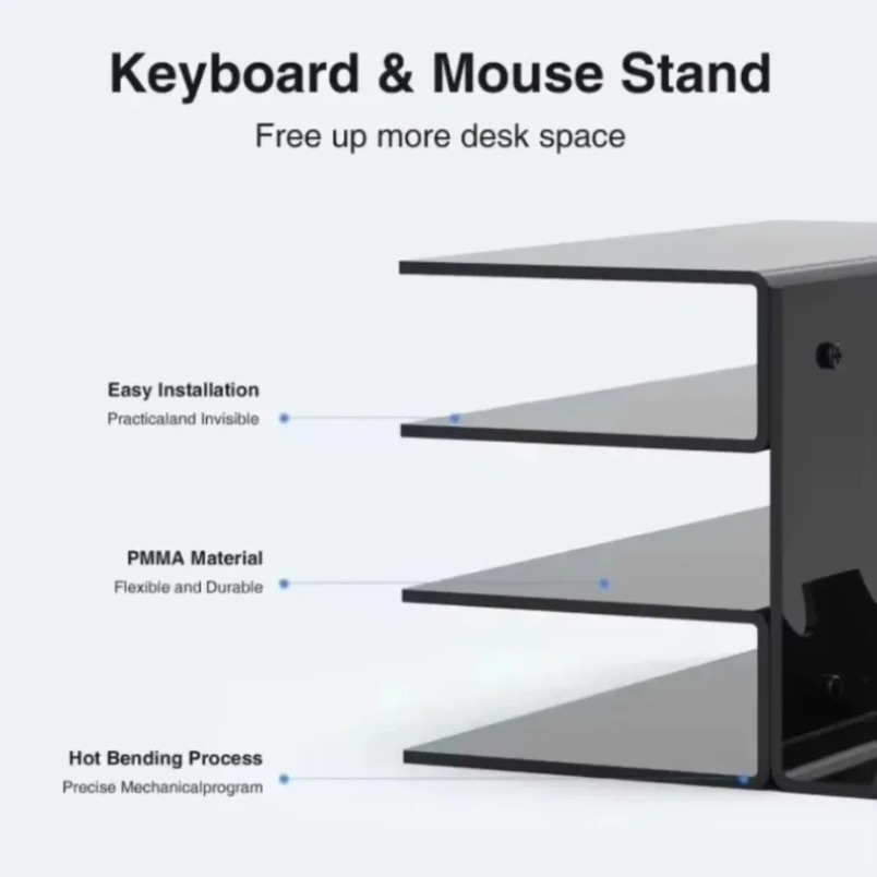 Suporte para Teclado de 3 Níve - Gaming Setup Desk avaliação e preço