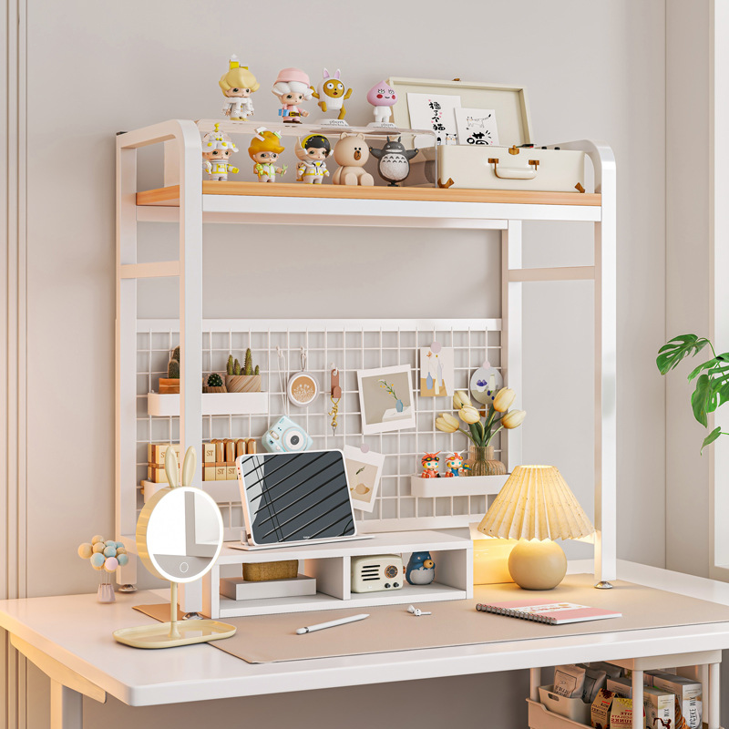Estante estante com grade desk - Desk Setup Productivity avaliação e preço