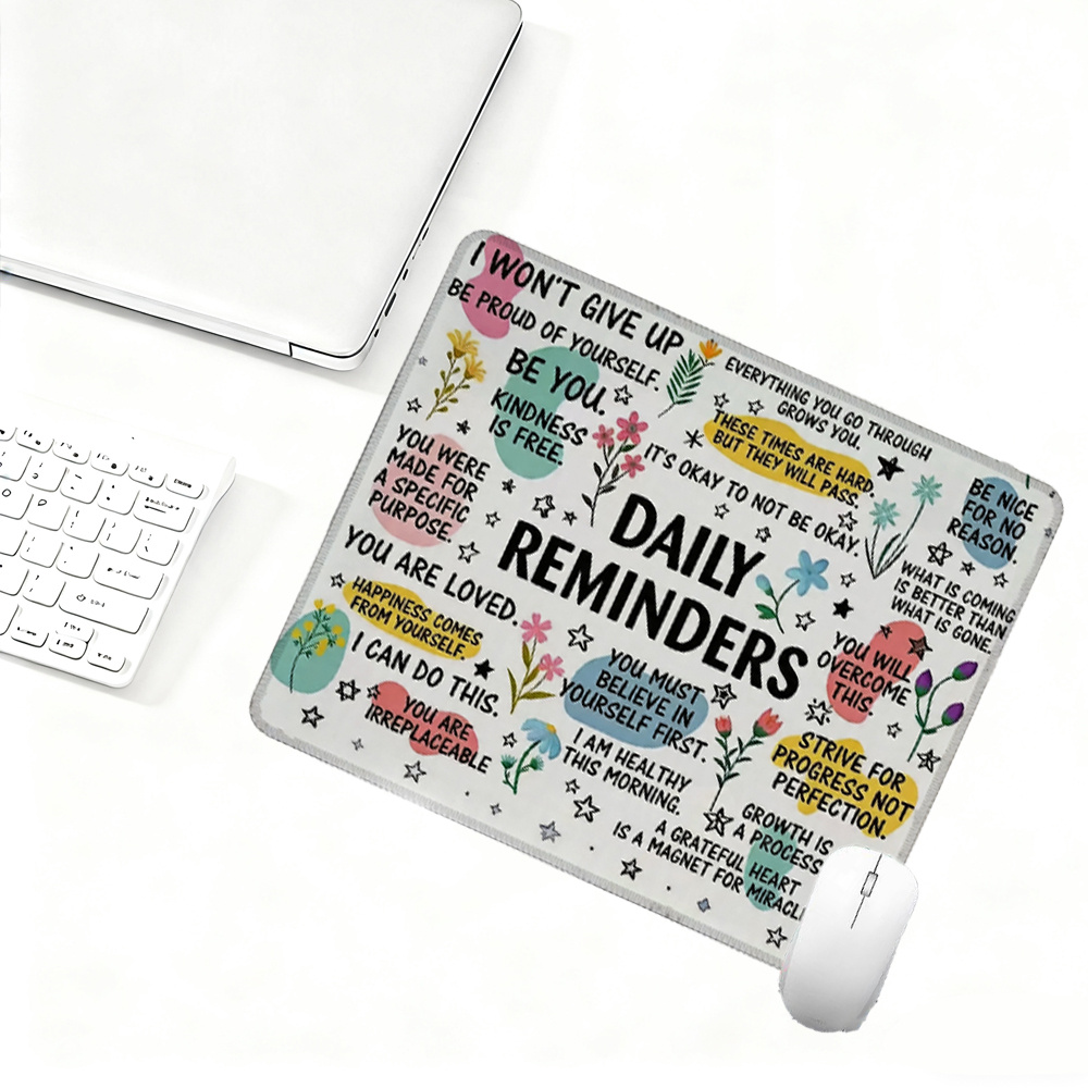 Mouse Pad com Afirmações Posit - Desk Setup Productivity avaliação e preço