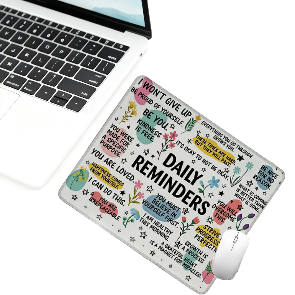 Mouse Pad com Afirmações Posit - Desk Setup Productivity avaliação e preço