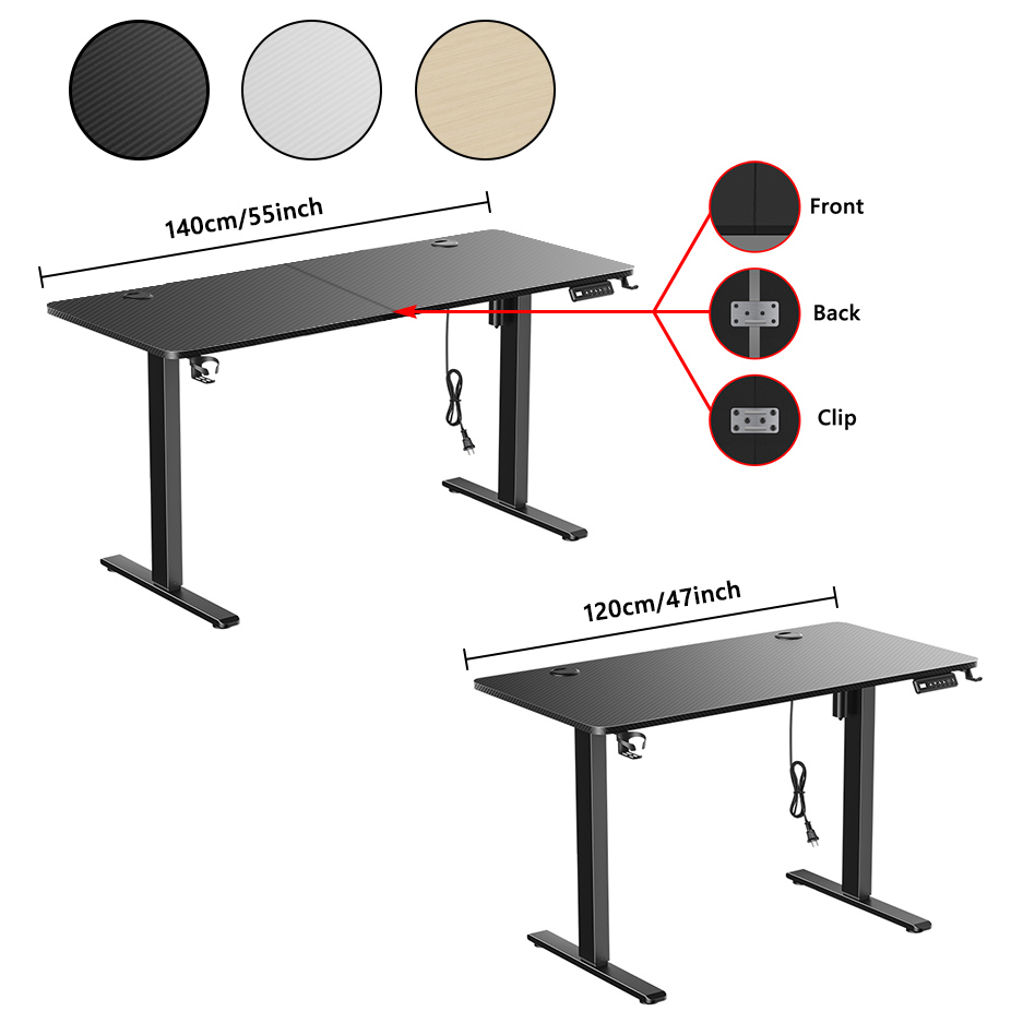 Mesa de Escritório Ajustável e - Desk Setup Pc avaliação e preço