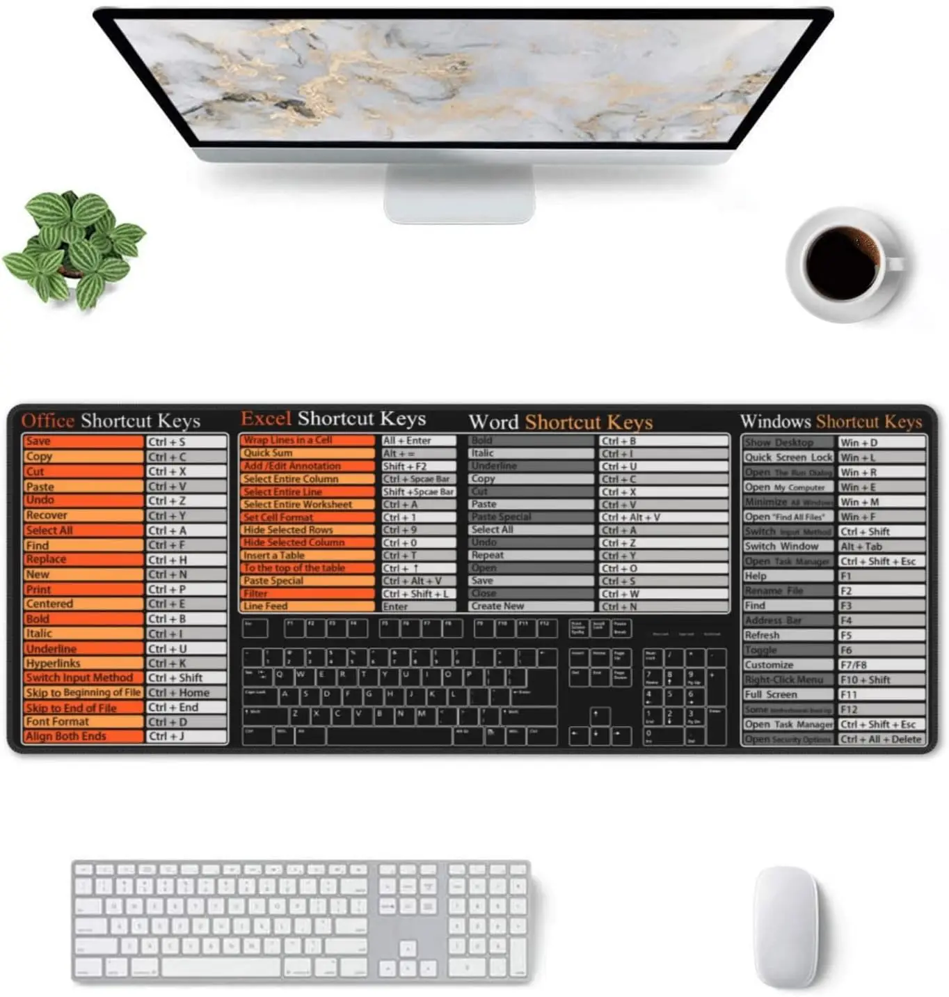 Mouse Pad Grande Estiloso com  - Desk Setup Reference avaliação e preço