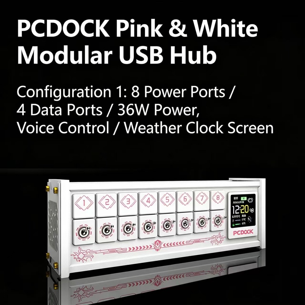 Bloco de Energia USB PCDOCK co - Desk Setup For Laptop avaliação e preço