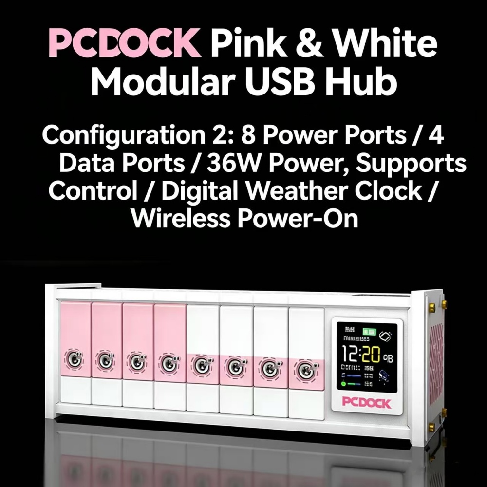 Bloco de Energia USB PCDOCK co - Desk Setup For Laptop avaliação e preço