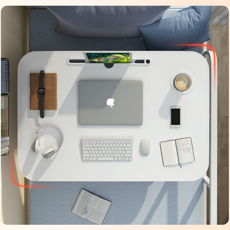 Mesa de cama dobrável pequena  - Desk Setup For Laptop avaliação e preço