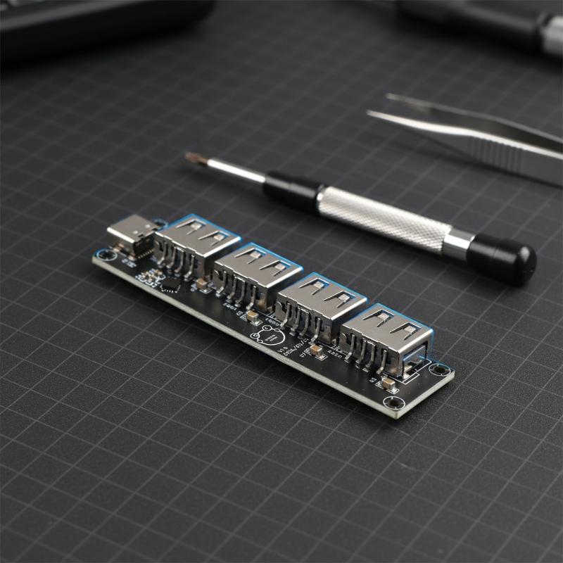 Hub USB 2.0 de 4 Portas Adapta - Desk Setup Usb Hub avaliação e preço