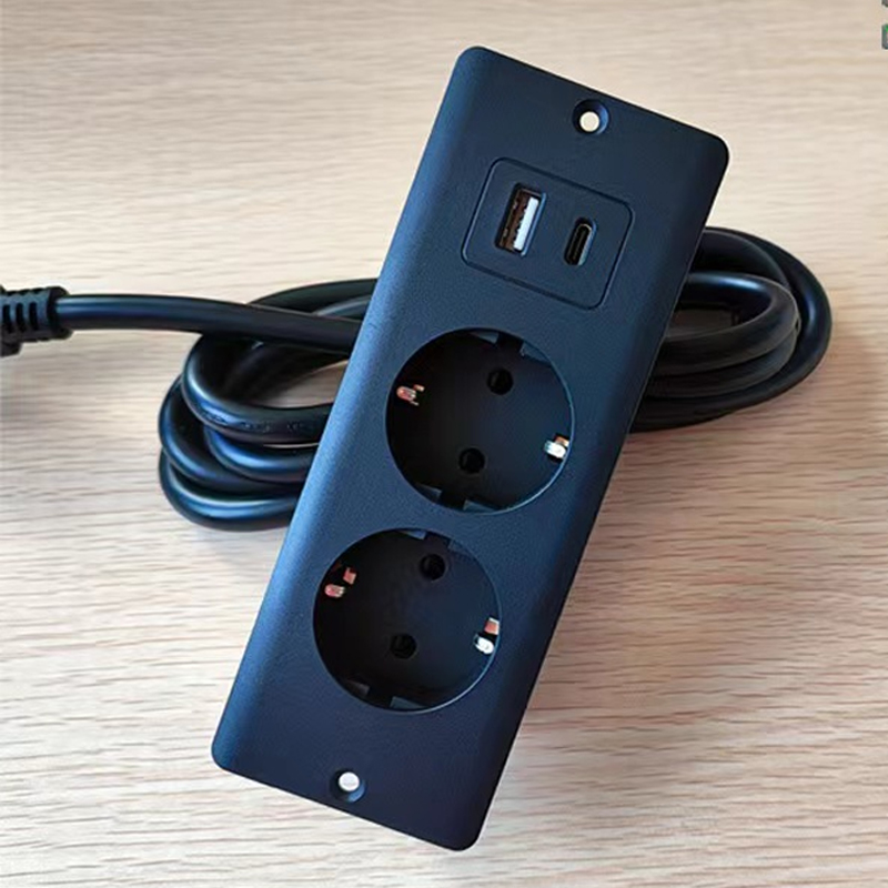 EU KR-Tomadas elétricas embuti - Desk Setup Usb Hub avaliação e preço
