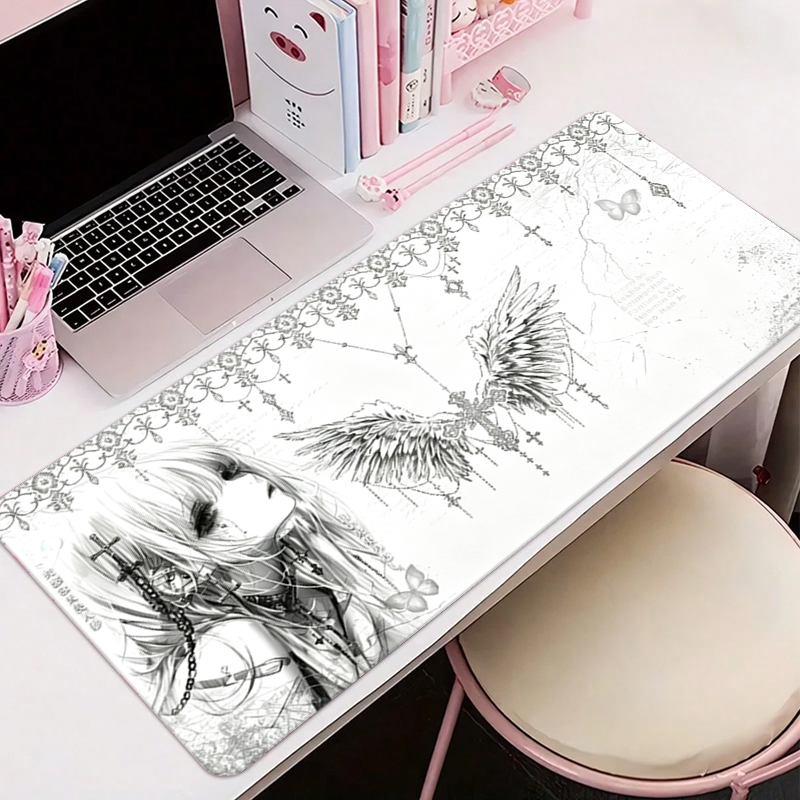 Mousepad de Couro Preto e Bran - Desk Setup Carpet avaliação e preço