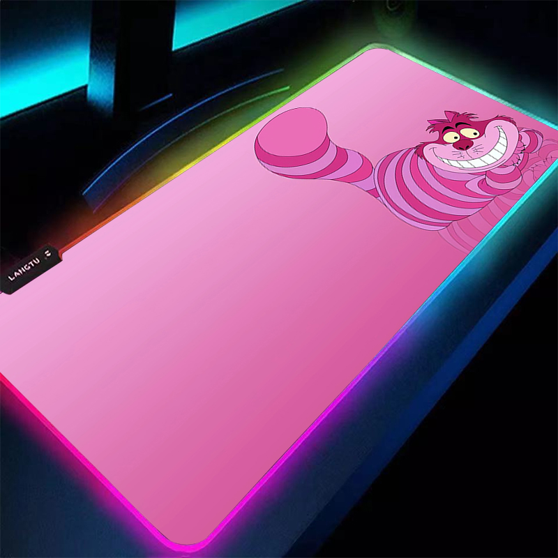 Grande mouse pad rgb a-aletas  - Desk Setup For Laptop avaliação e preço