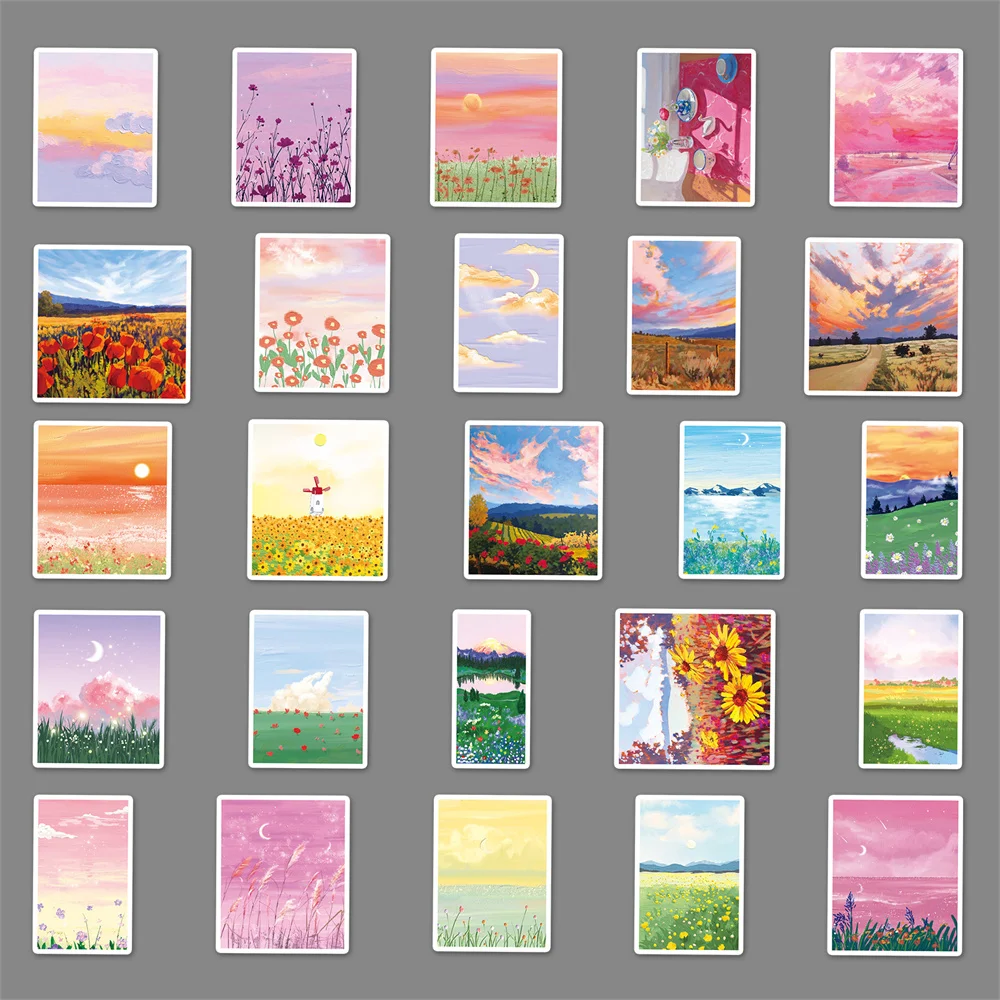 Pintura a óleo de paisagem ade - Desk Setup Nature avaliação e preço