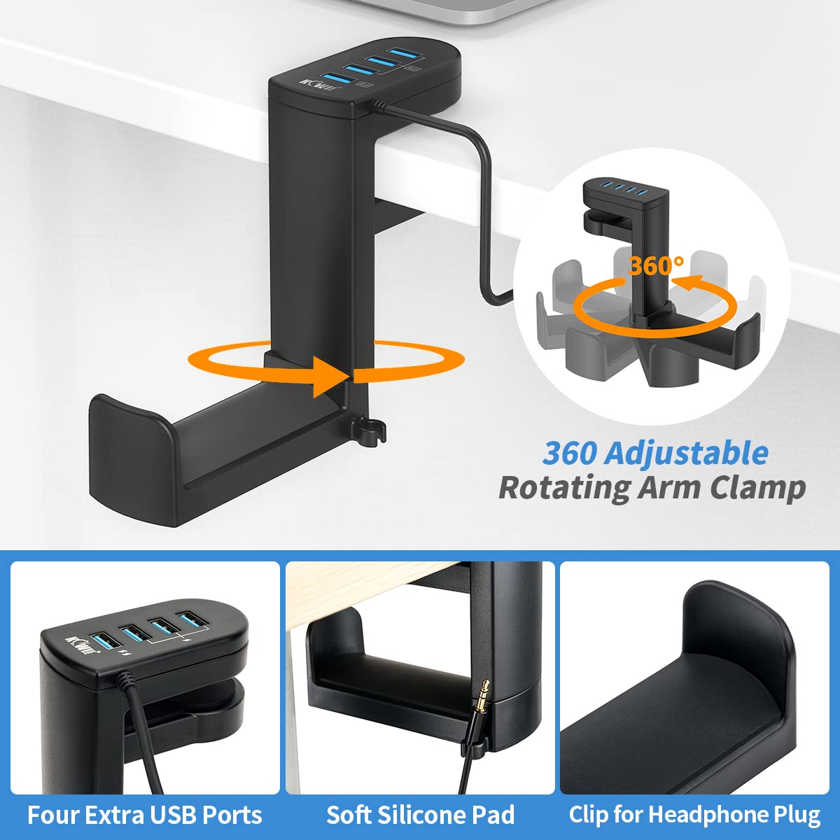 Suporte para Fones de Ouvido p - Gaming Setup Desk avaliação e preço